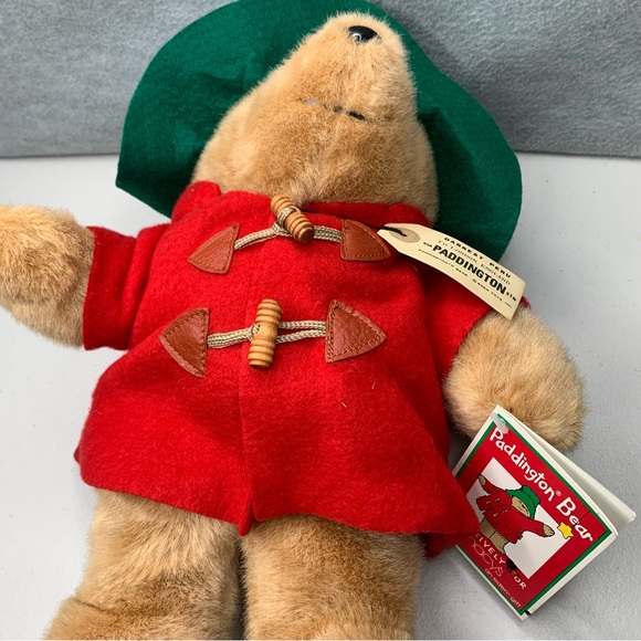 Paddington Bear by Eden Toys Exclusively for Macy's Darkest Peru Green Hat 14” - Picture 10 of 12